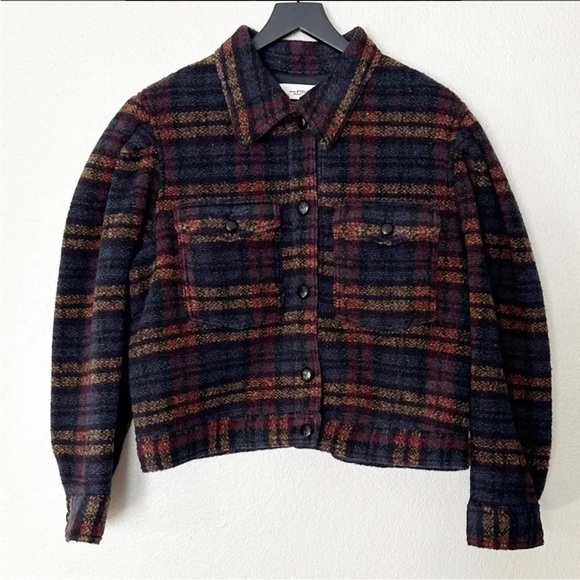 NWT Isabel Marant Leiko Wool Coat, Size 40 / US 8 - Picture 5 of 16